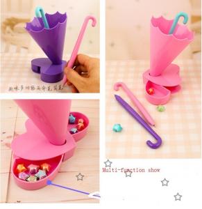 Buy cheap mult-function silicone/rubber/ plastic desk pen holders&container box  for decoration product