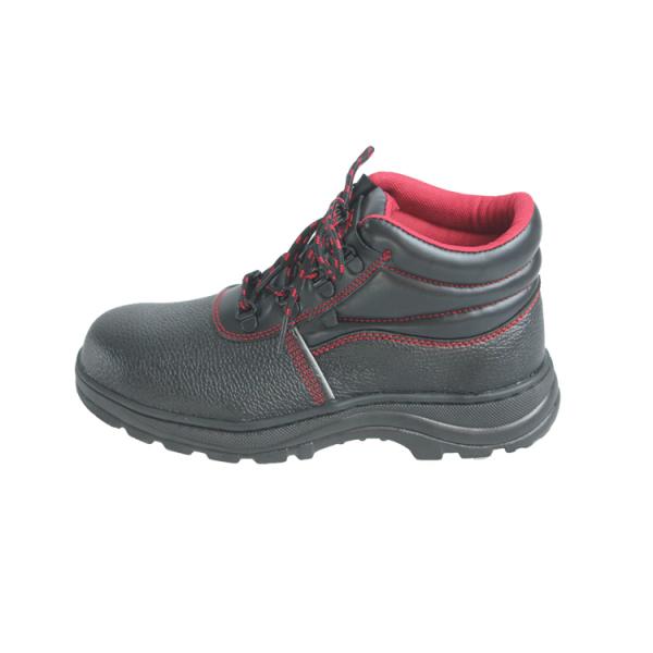PU Outsole Material Anti Puncture Anti Smash Safety Shoes For Warehouse Workers Red Men Work Boots