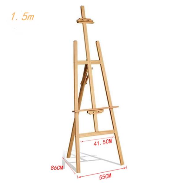 16''X 7.5'' Art Painting Wooden Easel H Frame Tabletop Display Easel For Events