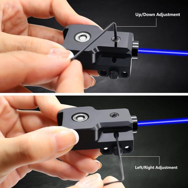 IIIA Class Laser Sight Pistol 450nm Blue Picatinny Rail Laser Sight