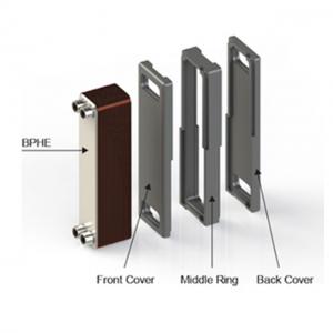 Buy cheap Manufacturer Best Price Brazed Plate Heat Exchanger Heating Insulation product