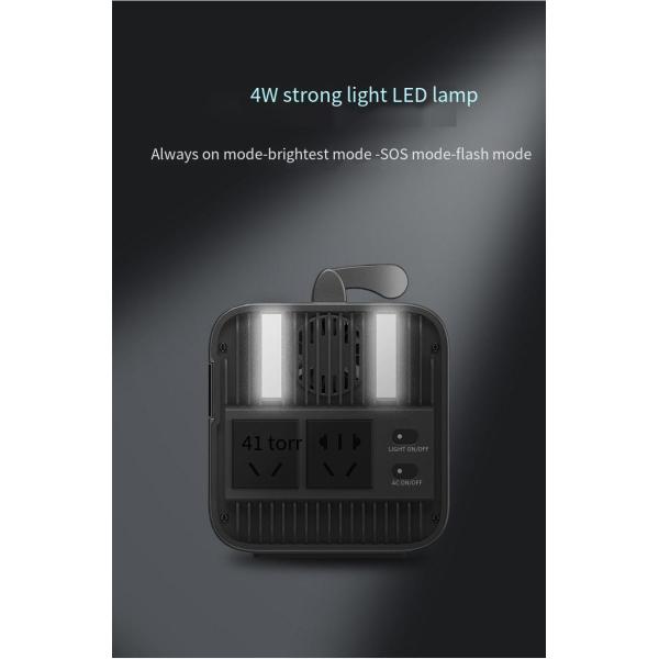 600W 220V Pure Sine Wave Power Station , Portable Energy Storage Power Supply