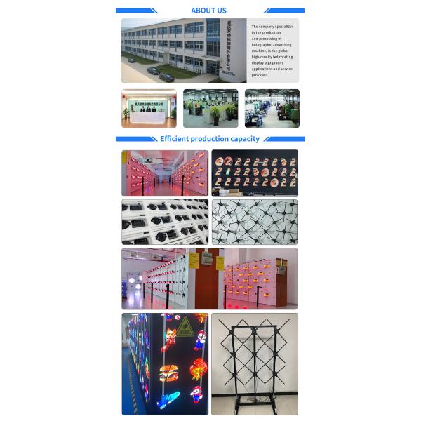 3d Hologram Display 80 Cm Hologram Fan For Indoor Holographic Display