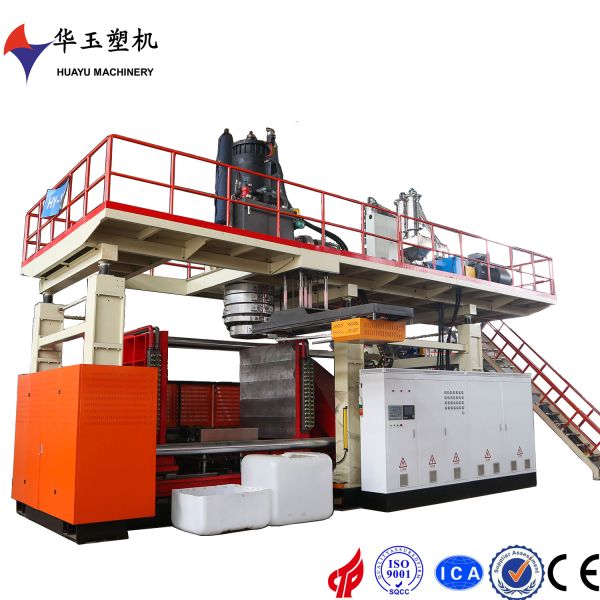 Huayu 2000L Capacity 2-Layer Extrusion Blow Moulding Machine with PLC Control