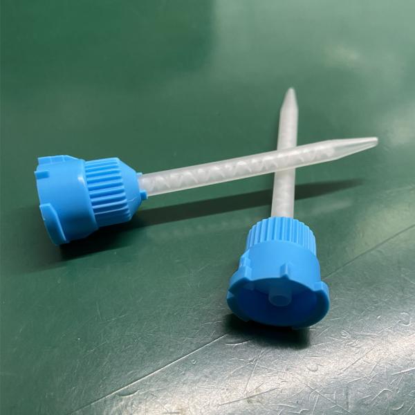 Plastic Mixer Tubes Tip 50ml 1:1 Epoxy Adhesive Static Mixing Nozzle Tip