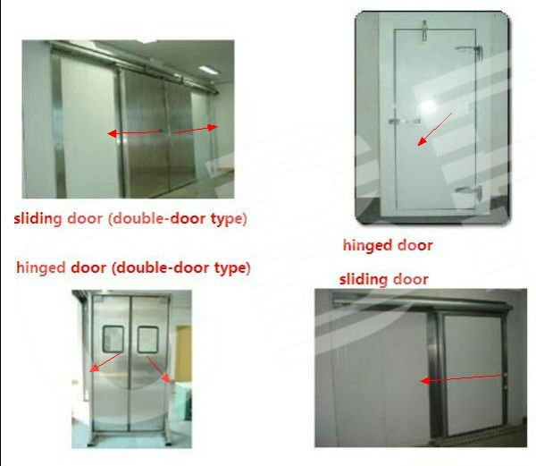 Easy Installation Freezer Cold Room / Seafood Cold Room With Sliding Door / Swing Door