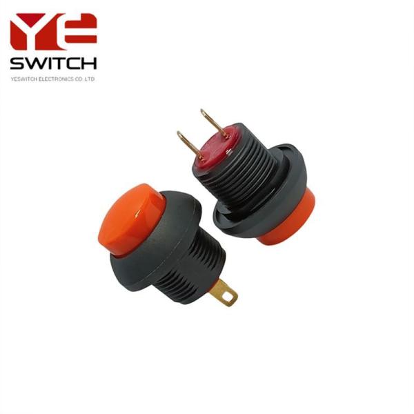 IP68 Waterproof Push Button Switch 12mm Momentary Electrical Switch 500000 Cycles