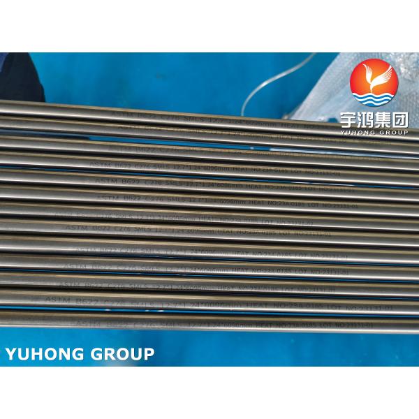 ASME SB622 Hastelloy C276/ UNS N10276 Seamless Tube for Chemical Processing