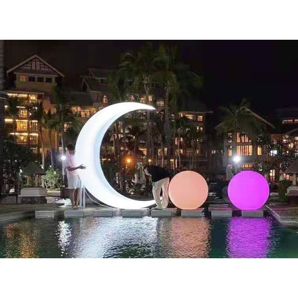 LED Moon Light 2M Outdoor Lighting Chair Square decoration Remote Control Can Be Customized