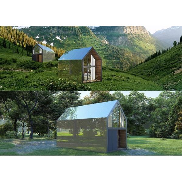 Modern Luxury 1 Bedroom Prefab House With Patented Aviation Aluminum Frame