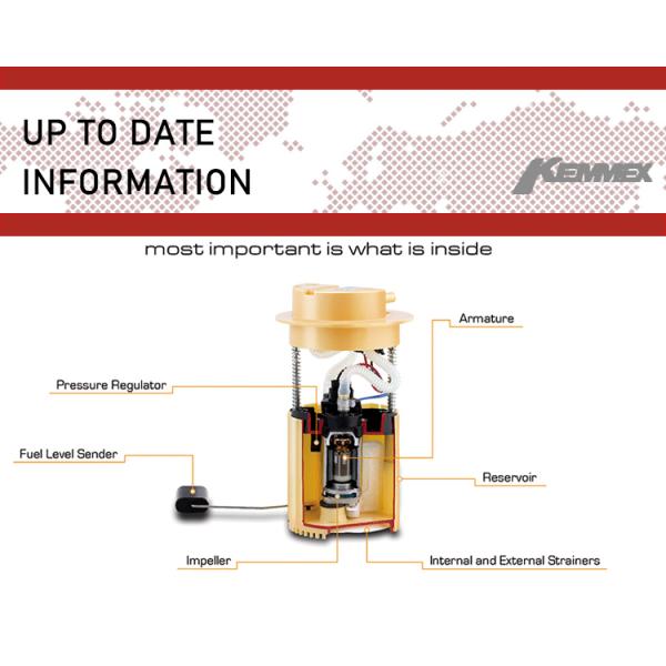 NP300 NAVARA D40 VQ40DE Engine KEMMEX 286GE 17040ZZ00A FUEL PUMP ASSEMBLY Color Package