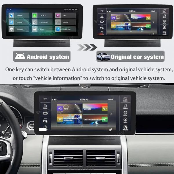 12.3 Inch Screen Stereo For 2015-2019 Range Rover Discovery Sport L550 128G Navigation GPS Multimedia Player Carplay