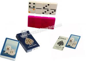 Buy cheap Magic Bonus Dog Pattern Paper Marked Poker Cards For Poker Analyzer product