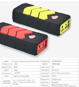 China exclusive model 12V portable car jump starter power bank with UN 38.3 certificate on sale