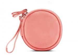 China New Design Mini Leather Earphone Wire Storage Bag , Coins Organizer Bag on sale
