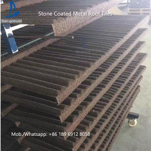 China China Low Price Stone Coated Metal Roof Tile / Roof Shingle / Decras Roofing Sheet on sale