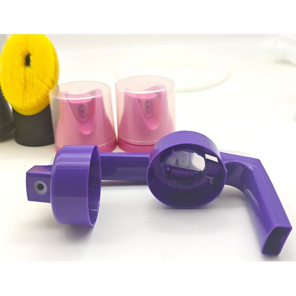 Custom Plastic Spray Can Cap For Tinplate Aerosol Can Cover