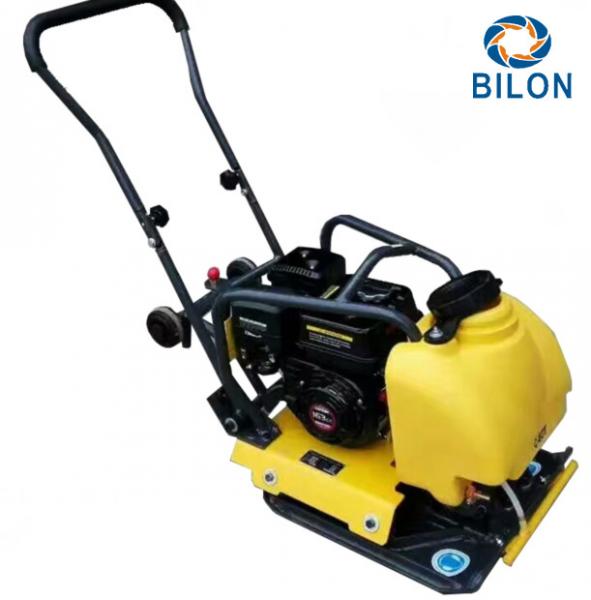 Quality 5.5HP Walk Behind Gasoline Vibratory Plate Compactor For Building Foundation for sale
