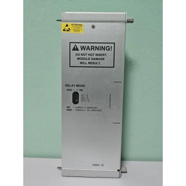Bently Nevada 3500/33-02-00 16 Channel SPDT Relay Module with Epoxy Sealed Relays for Industrial Monitoring