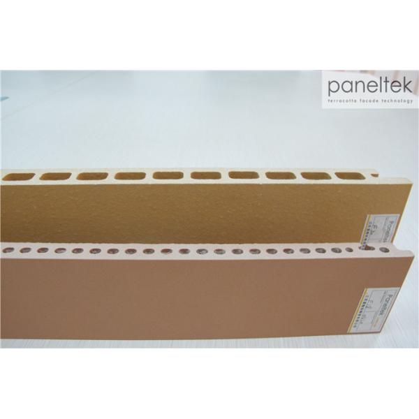 Building Construction Material Terracotta Panels With High Light Transmission