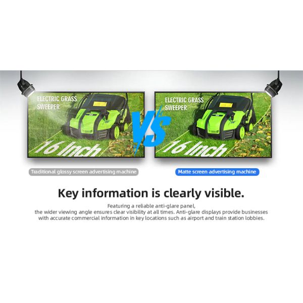 High Resolution 4K Digital Signage Displays Elevator SDK Digital Poster Media