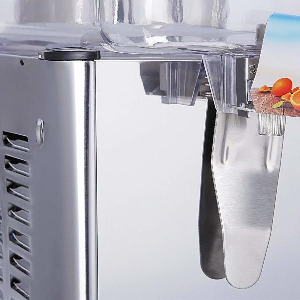 CE Certificate Frozen Drink Machine With LED Light 18 Liter Chilled Drink Dispenser