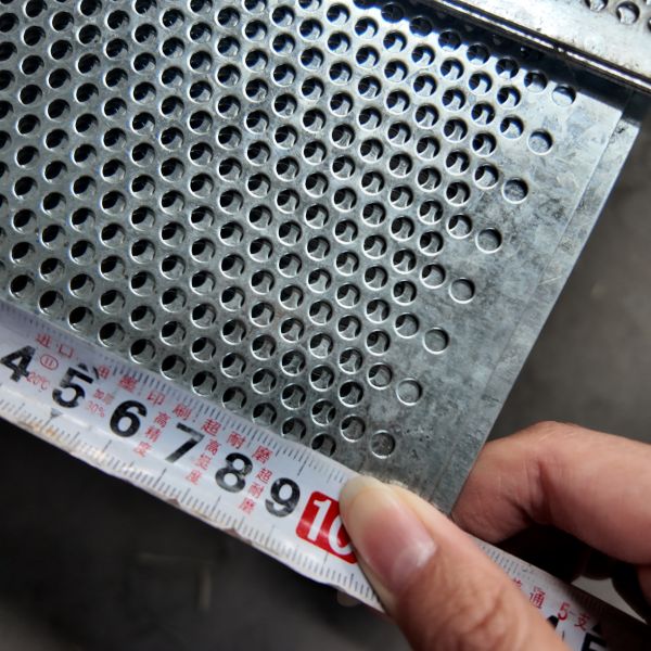 304 Stainless Steel Perforated Steel Grating For Grain Screening