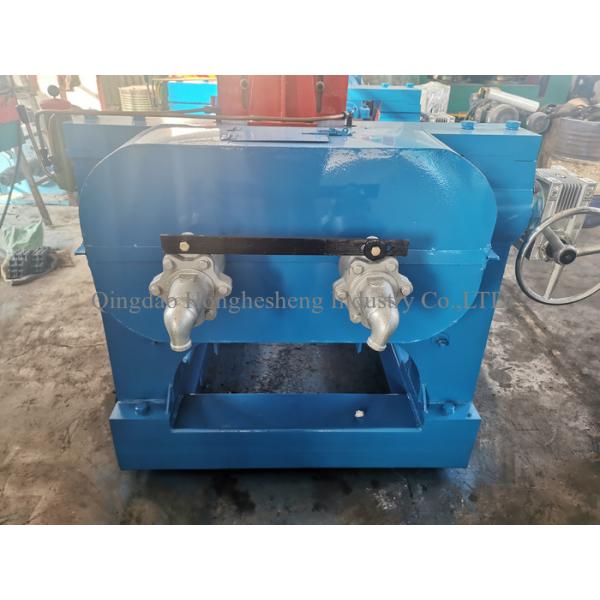 Nylon Bush Open Mill Rubber Mixing With Manual Gap Adjustment Device