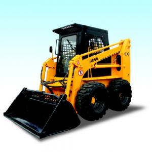 Buy cheap JC60 Small Skid Steer Loaders 0.4 - 0.5m3 Bucket Capacity With Hydraulic Brake Forklift product