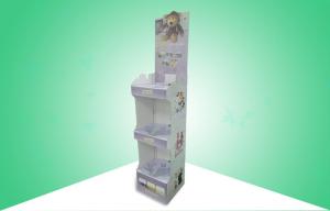Buy cheap Three Shelf Easy Assembly cardboard card display stand For Promoting Toys product