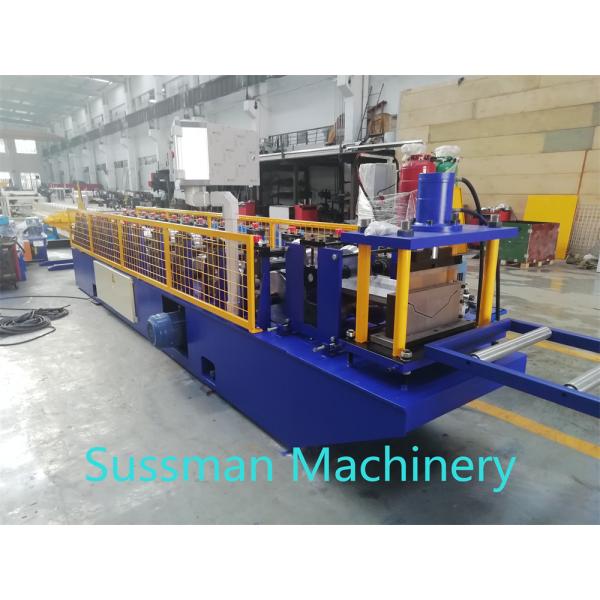 0.4-0.7mm Metal Steel Roof Rain Gutter Roll Forming Machine PPGI GI Building Material