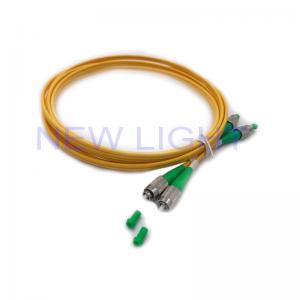 China LSZH 2.0 Mm Duplex Optical Fiber Cable G657A1 SC / E2000 / FC / ST on sale