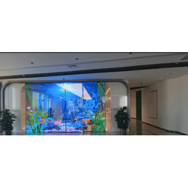 Factory Customized Indoor LED Screen Transparent Full Color LED Display Holographic Screens