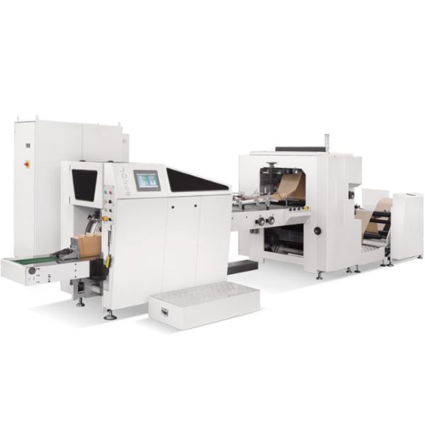 5kw Automatic Paper Bag Machine For Kraft French Bread Paper Bag