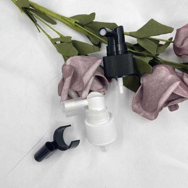 PP 18/410 24/410 Nasal Fine Mist Sprayer Pump 0.12ML Dosage With Clip