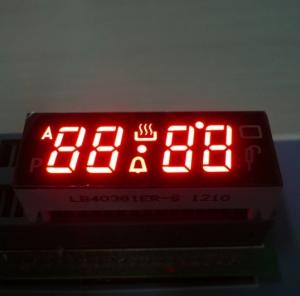 China Digital Red 4 Digit Seven Segment Led Display Common Anode For Fuel Gauge on sale