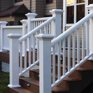 Buy cheap WPC Composite Deck Railing Composite Decking And Balustrade Moistureproof product