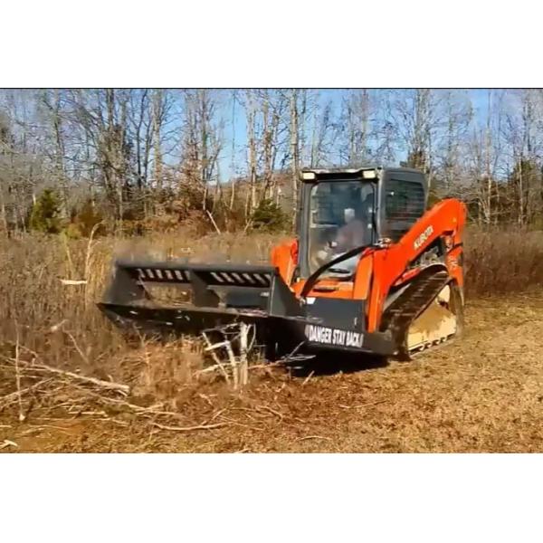 Excavator Brush Cutter Mini Excavator Mower For Skid Steer Loader Grass Cutter Mower Attachment