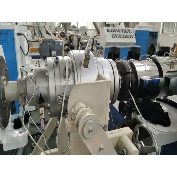 Deep Screw Structure PP PE Pipe Making Machine Line for Computerized Control System