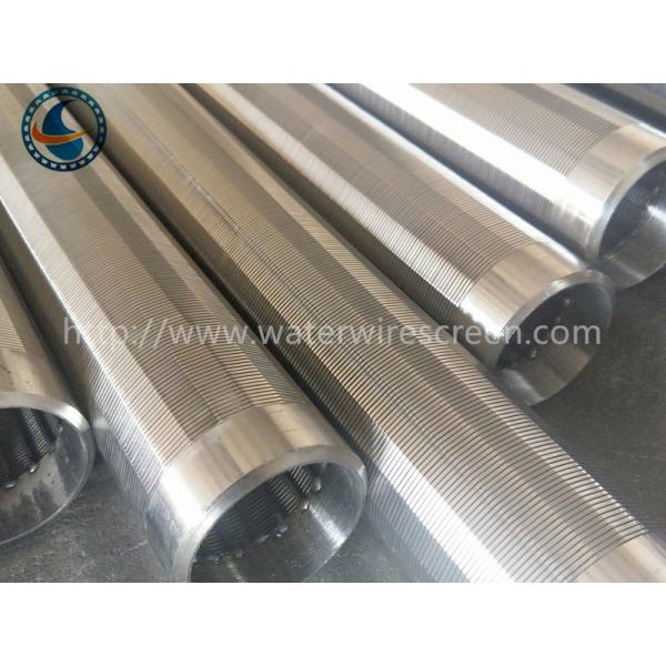 Ss304 Continuous Slot Wire Wrapped Screen For Geothermal Wells