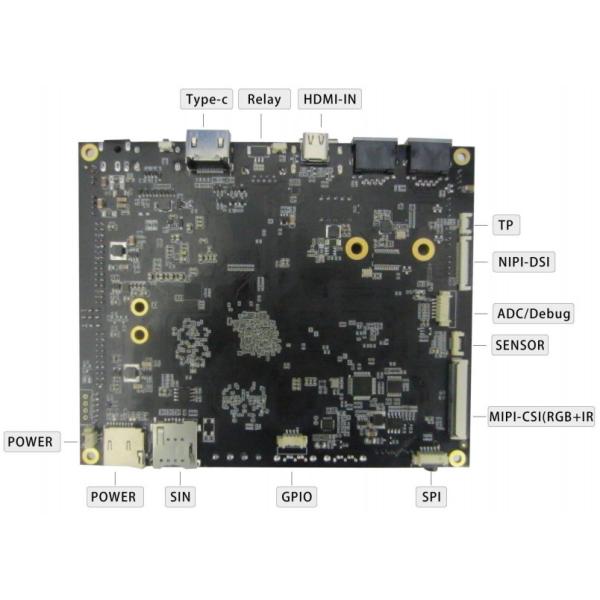 YT-90 RK3588 Rockchip Board PCBA For High End Tablet AR VR ARM PC NVR