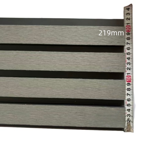 Weatherproof Modern Exterior WPC Wall Panel Interlocking WPC Outdoor Panel