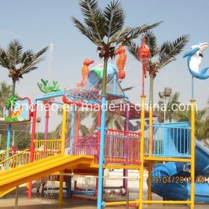 Buy cheap Fiberglass Water Fountain Playground Equipment Playground With Splash Pad product