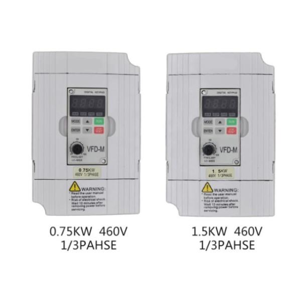 Frequency AC Servo Driver 0.4kw 0.75kw 1.5kw 3 PH 380V - 460V VFD015M43B Inverter Delta Compatible