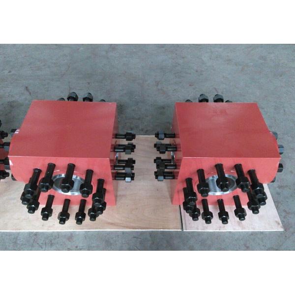 Forged Studded Crosses Wellhead Fittings Solid Block 2 1/16" 5000psi