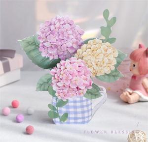 Buy cheap Luxury 3mm 3d Pop Up Greeting Card For Mother Day product