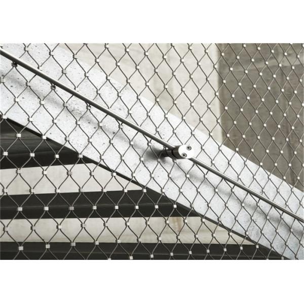 5mm Stainless Steel Diamond Wire Mesh 304 304L 316 316L Perforated Mesh Balustrade