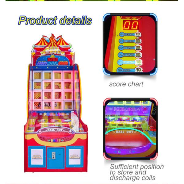 Thowring Monster Ball Redemption Game Machine Coin Operated