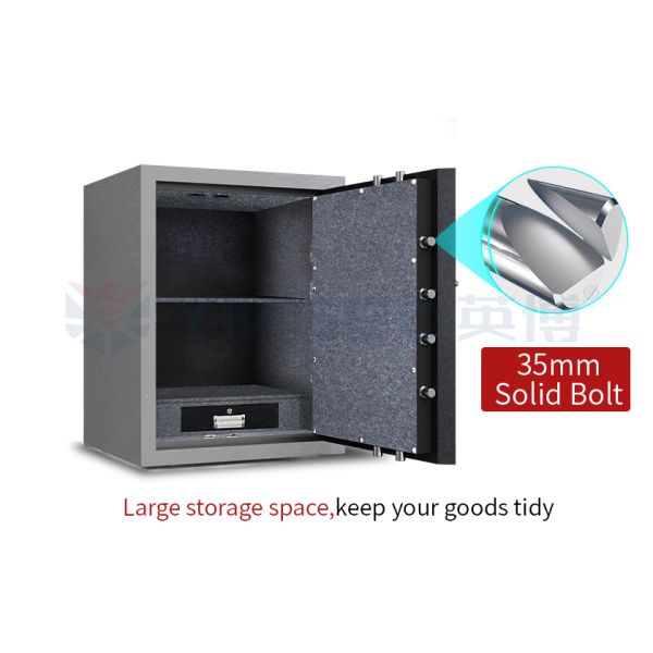 Heavy Gauge Steel Safe Fireproof Safe Box Double Alarm Mechanical Lock 2 Hour Fireproof