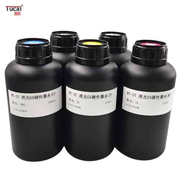 High Quality 1000 ml TAIWAN DONGZHOU UV ink for for RicohG5/G6/Seiko/Konica/Toshiba for Mobile phone case, acrylic, cer